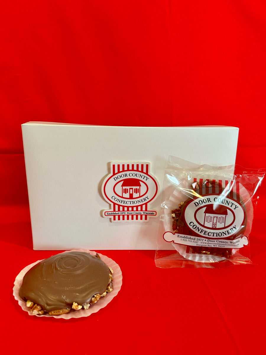 One Prepackaged Milk Chocolate Pecan Bear Paw – Door County