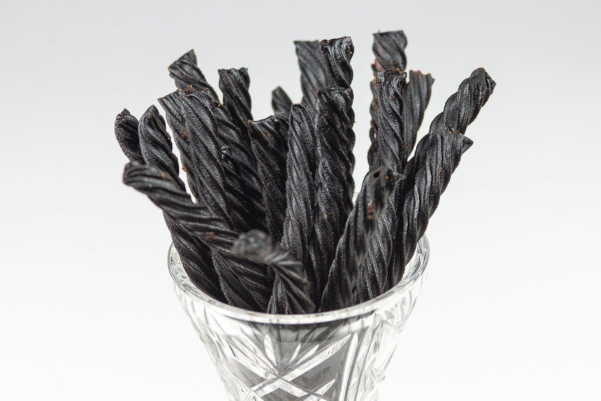 Black Licorice Twists – Door County Confectionery