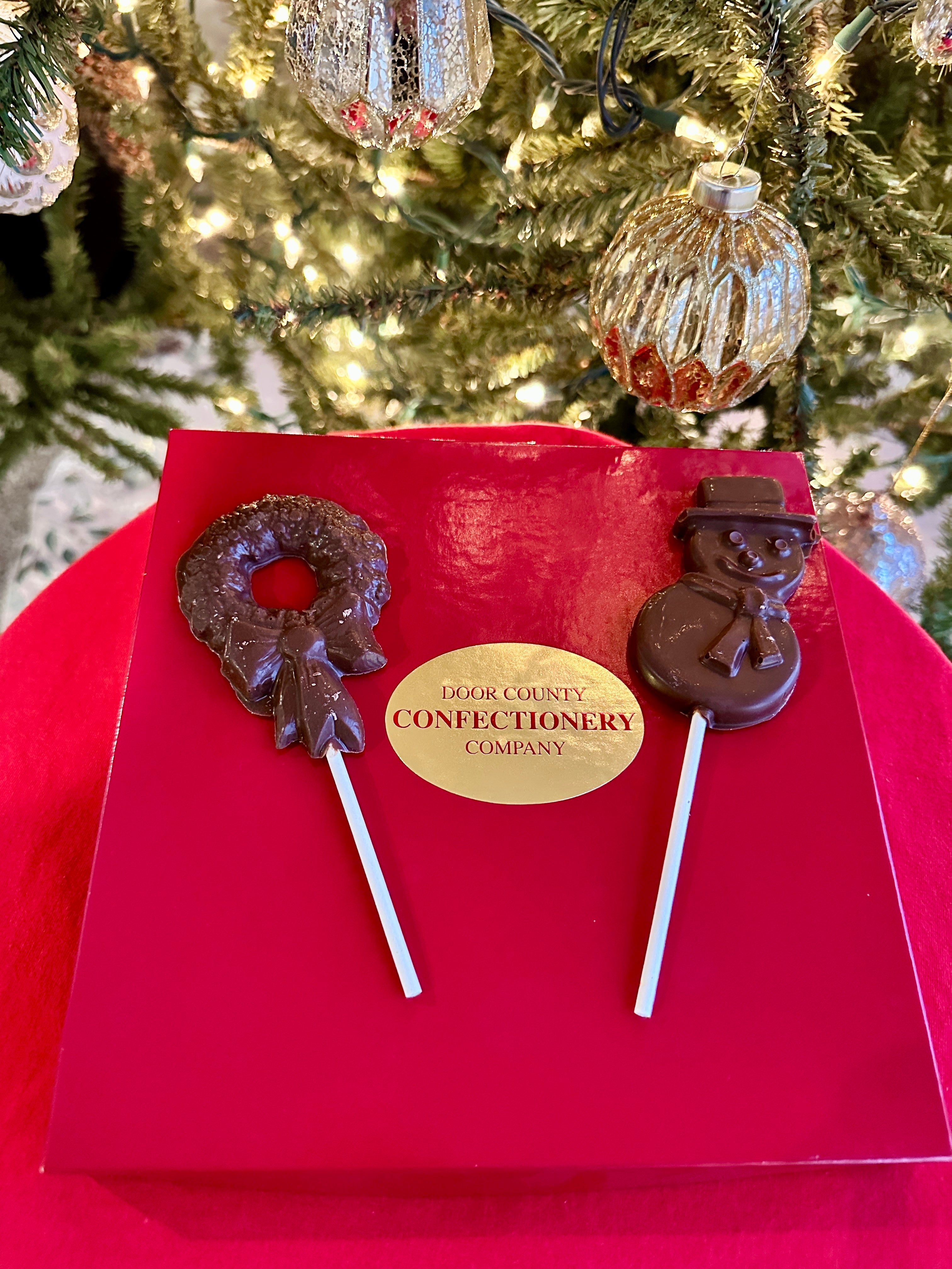 Holiday Chocolate Sucker