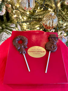 Holiday Chocolate Sucker