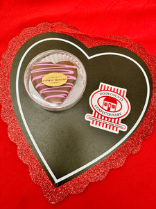 Strawberry Fudge Valentine's Heart