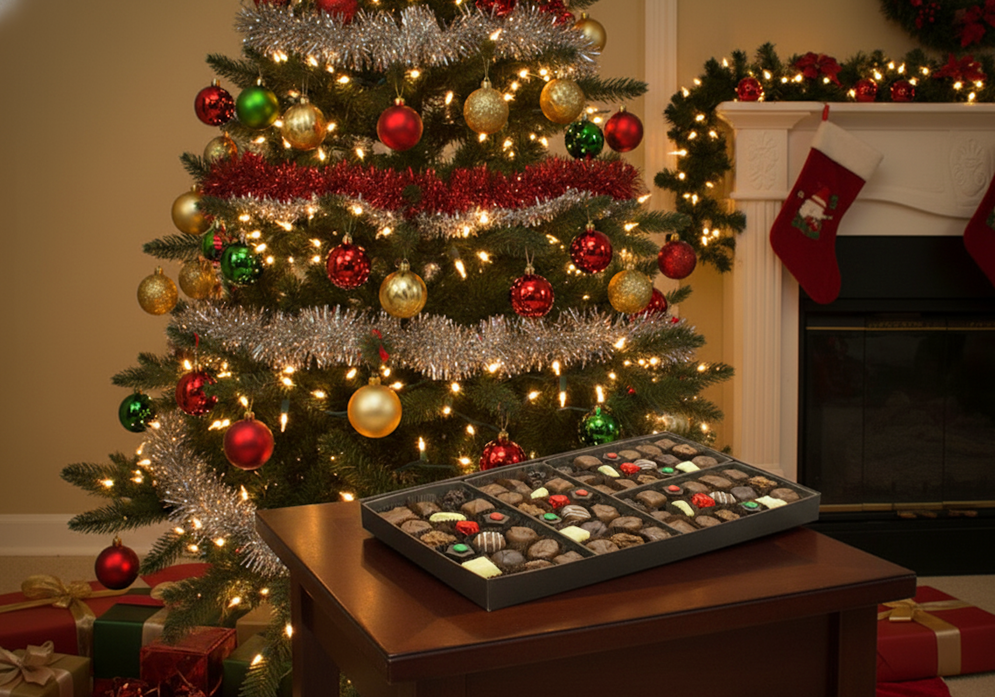 Assorted Chocolate Gift Box - 2 pound